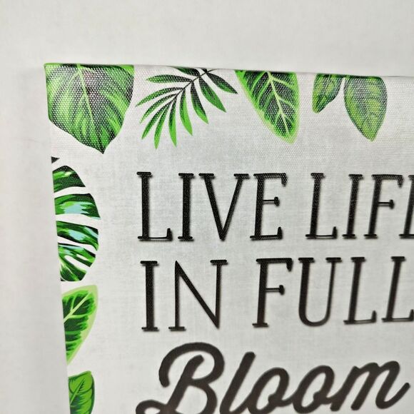 Special Moments Memories Collection Wall Art Live Life Full Bloom Floral 8.5" - Picture 8 of 11
